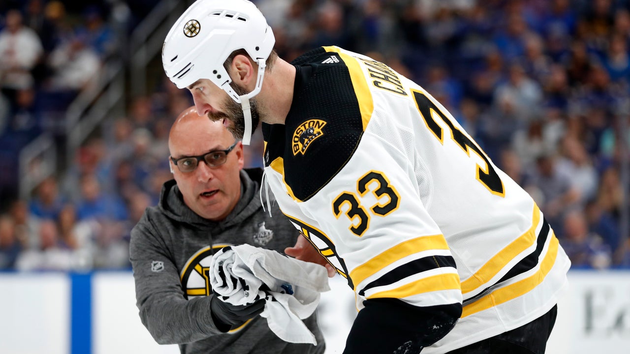Blues beating Bruins in battle of attrition in Cup Final